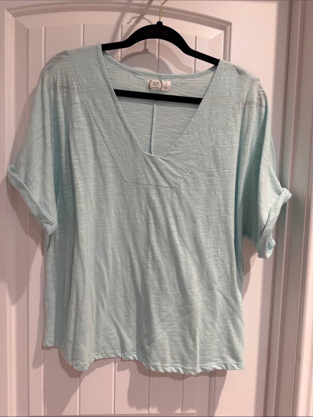 Maurice’s Mint V-Neck Short Sleeve Tee